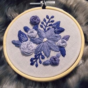 3 inch Hand Embroidery